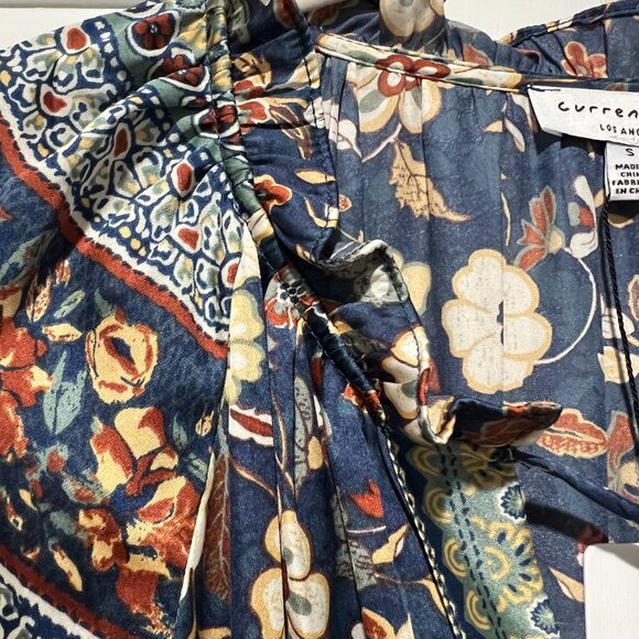 Current Air Floral Border Print Mini Dress NWT Size Small - Picture 6 of 16